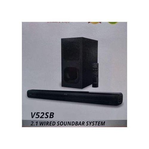 VITRON V52SB 2.1 WIRED SOUNDBAR SYSTEM - Remote Control, 8000watts, Bluetooth, Aux/ USB Support, Sd card .