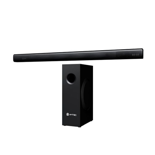 AMTEC AM-03 SOUNDBAR SYSTEM - WIRELESS CONNECTION.