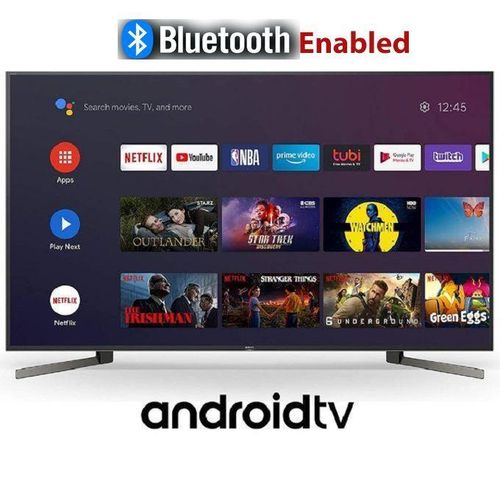 AMTEC 43" inch TV ,Bluetooth Enabled ,43INCH Frameless 43L12S Television, NETFLIX ,YOUTUBE,APP STORE,Full HD Smart Android TV Built-in WIFI, Inbuilt Decoder 3*HDMI 2*USB Ports Wide Color