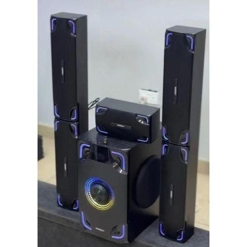 Nobel NB-2080 Tall Boy 5.1CH Home Theater System – 55,000W PMPO Bluetooth/USB/FM Multimedia Speaker System