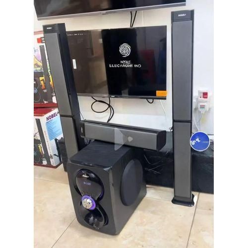 Nobel NB-2050 5.1CH 55000W PMPO Tall Boy Home Theatre System With USB/SD/FM/BT/AUX