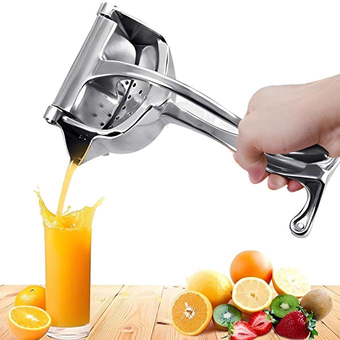 Aluminum Steel Manual Fruit Juicer Hand juicer, Instant Vegetables & Fruit Mixer Orange, Watermelon, Lemon Squeezer, Hand Press Juice Machine For Home