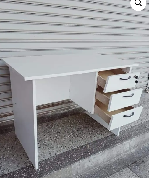 Minimalist 120cm study desk with drawers