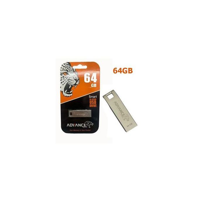 Advance 64GB Flash Disk -Silver For Samsung, Dell Laptops