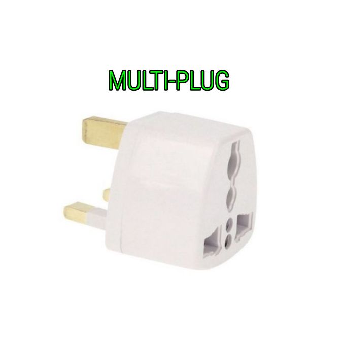 Universal Travel Ac Multi-Socket Plug Adapter