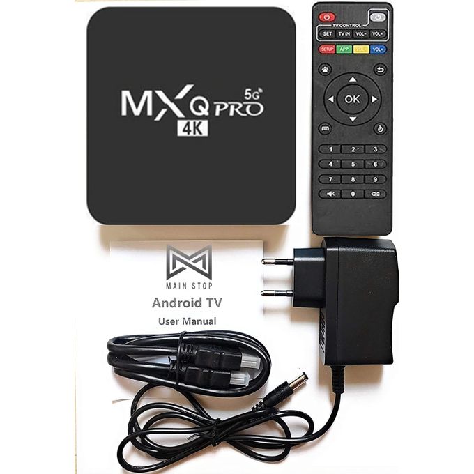 Mxq Smart - 4K Android 10 TV Box Android Tv Box/Stick Youtube 1GB Ram 8GB Rom