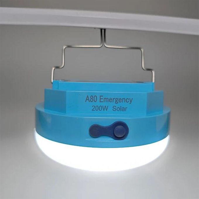 DP Rechargeable Bulb Portable Indoor/Outdoor Waterproof Super Brightness ABS Plastic Housing Phone Power Bank Charge Led Solar Bulb With Hanging Hook