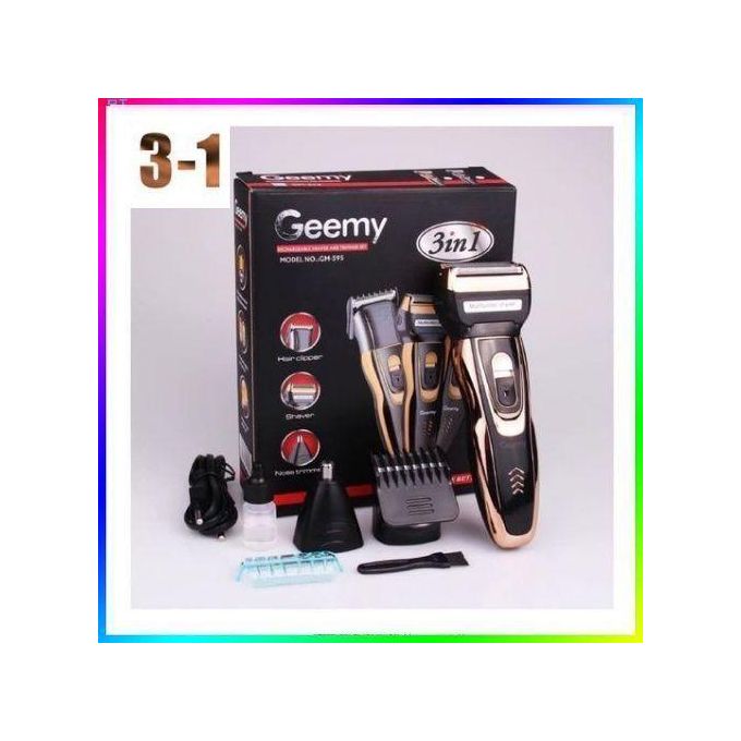 Geemy Best Home Personal Use shaving machine kinyozi - New Pro Hair Shaving Machine 3 In 1(Nose & Pubic Epilator) -Adult