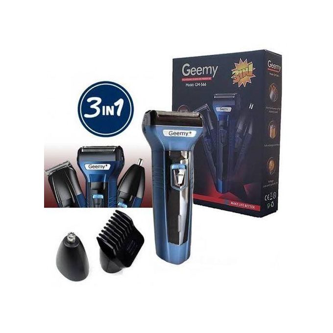 Geemy BEST Rechargeable Smoother Hair Shaving Machine, Shaver- 3 In 1 FOR KINYOZI BUSINESS