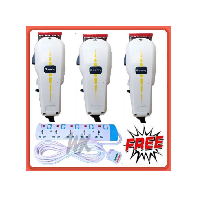 Geemy 3 Professional Hair/Shaving Machine/kinyozi +Gift