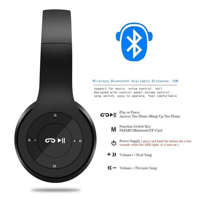 Black Silky Durag with Bonus Wireless Headphones