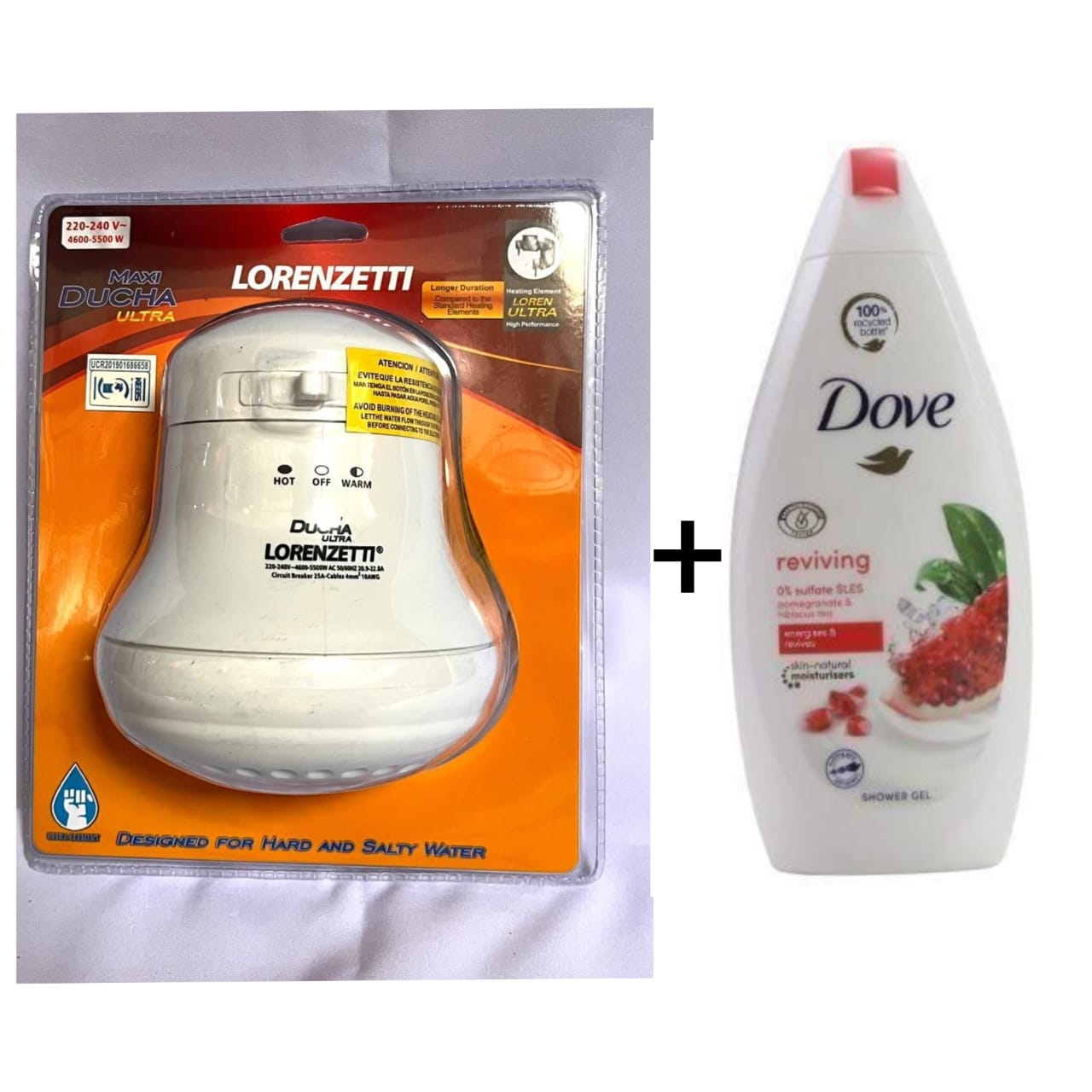 Lorenzetti Shower + Dove Shower Gel – Refreshing Clean Every Day! ✨🚿
Get a rejuvenating shower experience with a Lorenzetti shower head paired with Dove shower gel — a great combo for clean, soft, an