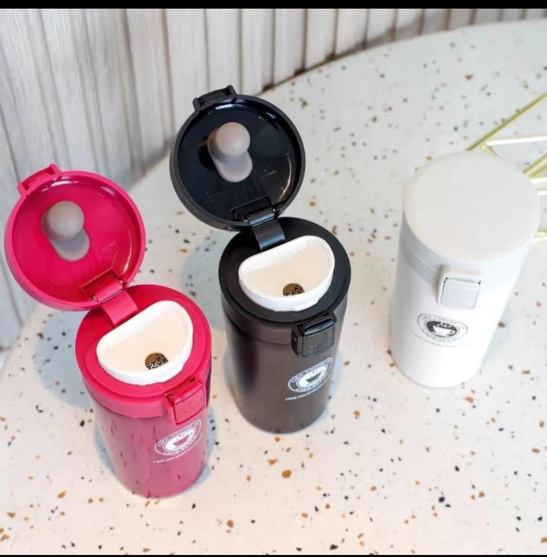 New 380ml Portable Stainless Steel Travel Coffee Mugs Cups Thermo Cup For Cofee Car Cup Metal Coffee Cup For Sale.