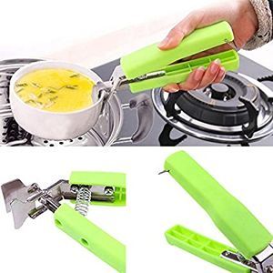 Kamata Sufuria Gripper With Plastic Handle.The beautiful designed kitchen hot sufuria & pot holder is ideally designed for holding any hot utensil easily. The sleek handles with wide and flat heads e