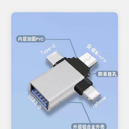 4 in 1 OTG USB Adapter Type C to USB 3.0 Adapter USB Cable For Macbook pro Samsung Huawei Xiaomi USB Data Cable OTG