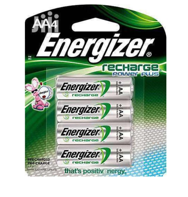 Energizer Rechargeable 4 pack Batteries AA