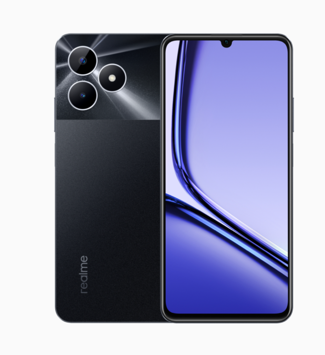 New Arrival realme Note 50 6.74" 90Hz 128GB ROM + 8(4+4)GB RAM Unisoc Tiger T612 Type-C 3-Card Slot Side Fingerprint Smart Phones