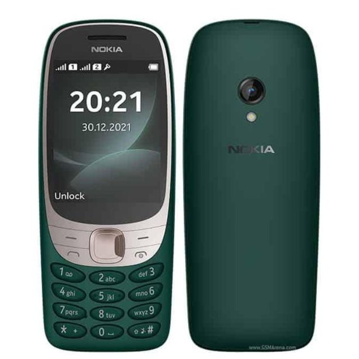 Nokia 6310 Dual SIM Keypad Phone with a 2.8” Screen, Wireless FM Radio and Rear Camera with Flash