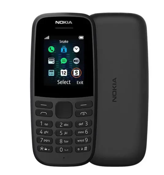 Nokia 105 Dual SIM, 1.77 Inch , RAM 4MB,4th Edition, FM RADIO Nokia Cell Phone