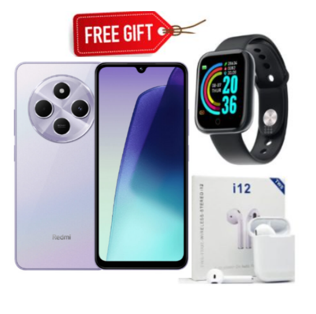 [New Arrivals+Free Gift] Xiaomi Redmi 14C 16GB(8+8)GB RAM + 256GB Storage 4G Network Dual SIM 6.88 inch 120Hz LCD Screen 50MP Camera 18W Tpye-C Charging 5160mAh Battery Fingerprint&Face Smart Phones