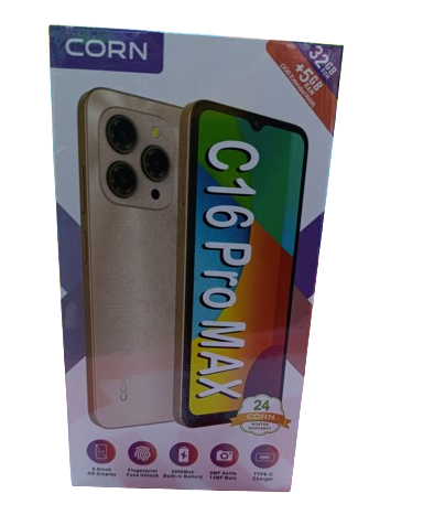 SPECIAL OFFER!! Corn C16 PROM MAX 6.6 INCHES 64GB ROM 5GB RAM 5000mAh Battery Android Smart Mobile Phone
