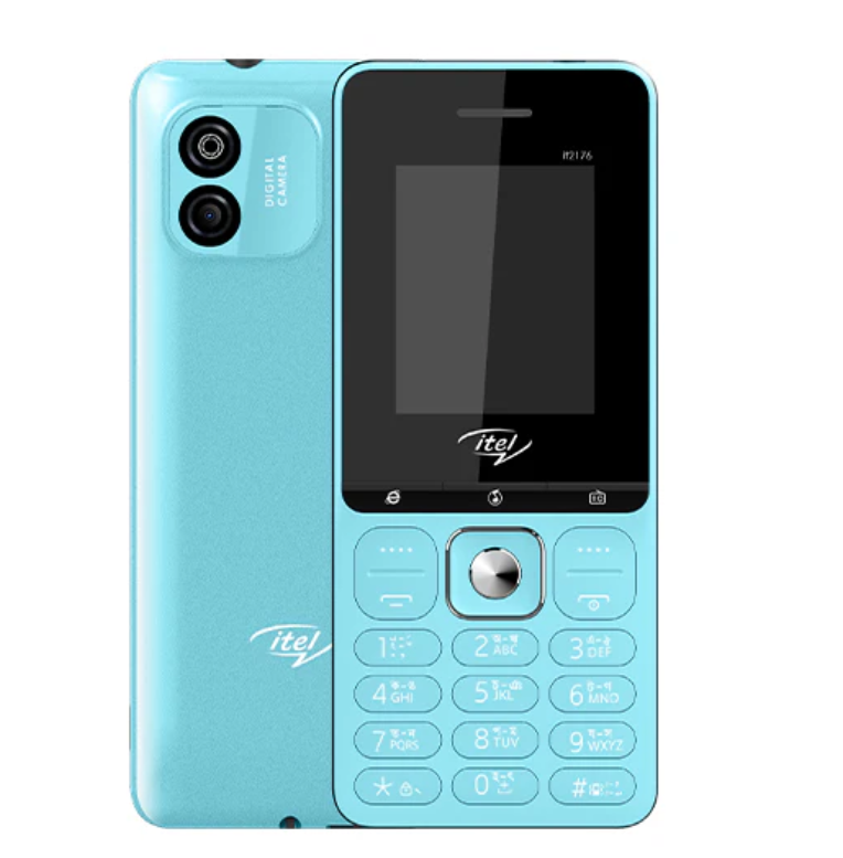 OFFER! Itel phone it2176 2.0 inches, Wireless FM Dual SIM Support 1000mAh Big Battery + Watch And Earphones