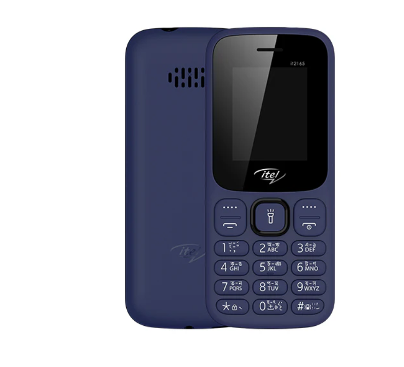 itel it2165,1.8” Bright Big LCD Screen, Wireless FM Radio, Dual SIM Support, King Voice, 2000 Contacts and 100 Messages Memory, Itel Feature Cell Kababe Phone