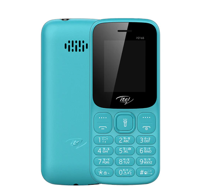 itel it2165,1.8” Bright Big LCD Screen, Wireless FM Radio, Dual SIM Support, King Voice, 2000 Contacts and 100 Messages Memory, Itel Feature Cell Kababe Phone