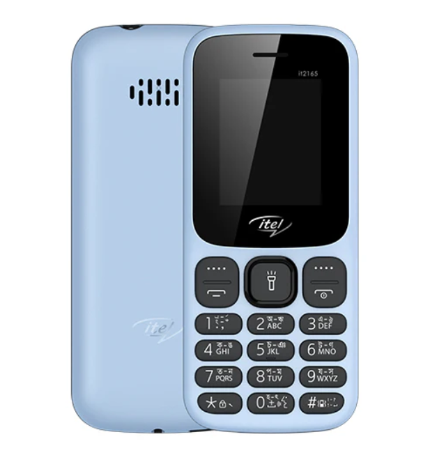 itel it2165,1.8” Bright Big LCD Screen, Wireless FM Radio, Dual SIM Support, King Voice, 2000 Contacts and 100 Messages Memory, Itel Feature Cell Kababe Phone