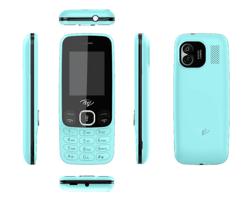 OFFER! OFFER! ITEL PHONE IT2163 2.0” Bright Big LCD Screen, Dial Large Fonts, 1000mAh Big Battery, 2000 Contacts and 100 messages memory, Wireless FM Radio Feature Cell Phone + Watch And Earphones