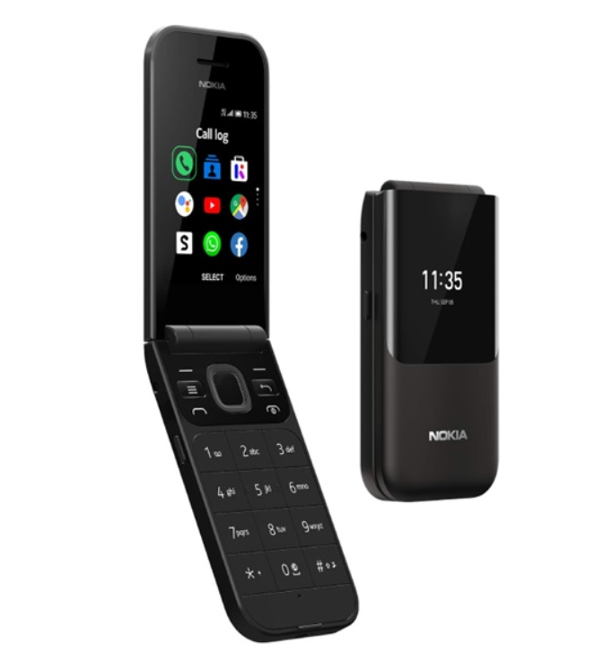 Original Nokia 2720 Flip 4G LTE Dual SIM KaiOS Good Unlocked Featured phone