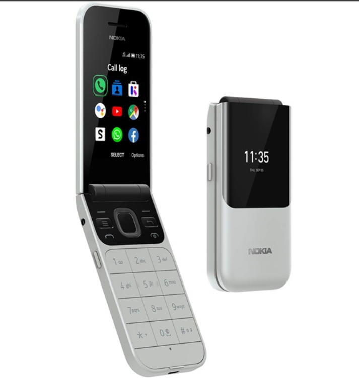 Original Nokia 2720 Flip 4G LTE Dual SIM KaiOS Good Unlocked Featured phone