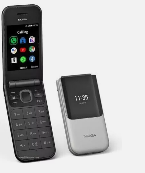 Original Nokia 2720 Flip 4G LTE Dual SIM KaiOS Good Unlocked Featured phone
