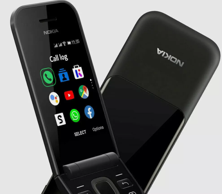 Original Nokia 2720 Flip 4G LTE Dual SIM KaiOS Good Unlocked Featured phone