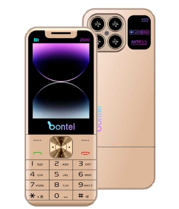 Bontel Magic Voice Changer Function Four Sim Slot, FM Radio, 2.8"FHD, 3,000mAh Battery Feature Kababe Phone
