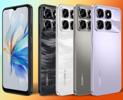 Corn play 25 pro 4G 64GB + 12GB(4+8)GB Dual SIM 4G 6.6”HD+Waterdrop Screen 5000mAh 8MP Rear 13MP Android 14.0 Smart Mobile Phones