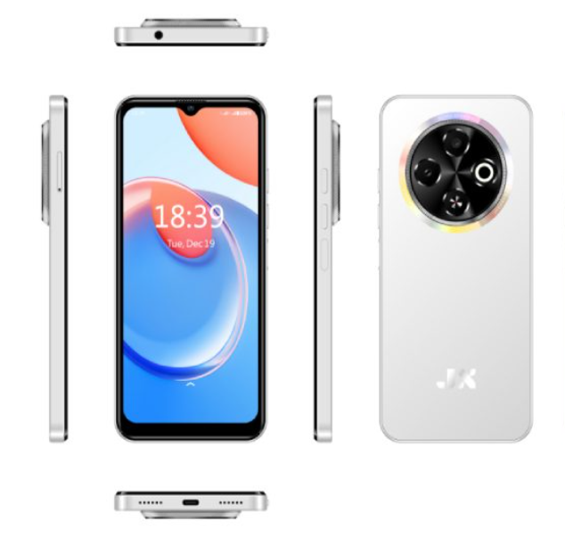 JX Note 13 Smartphone 4GBRAM + 64GB ROM, 5000mAh Battery, 6.6″ HD+ Incell 5MP Front + 8MP Rear AI Cmaera Dual sim Android Smart Phone