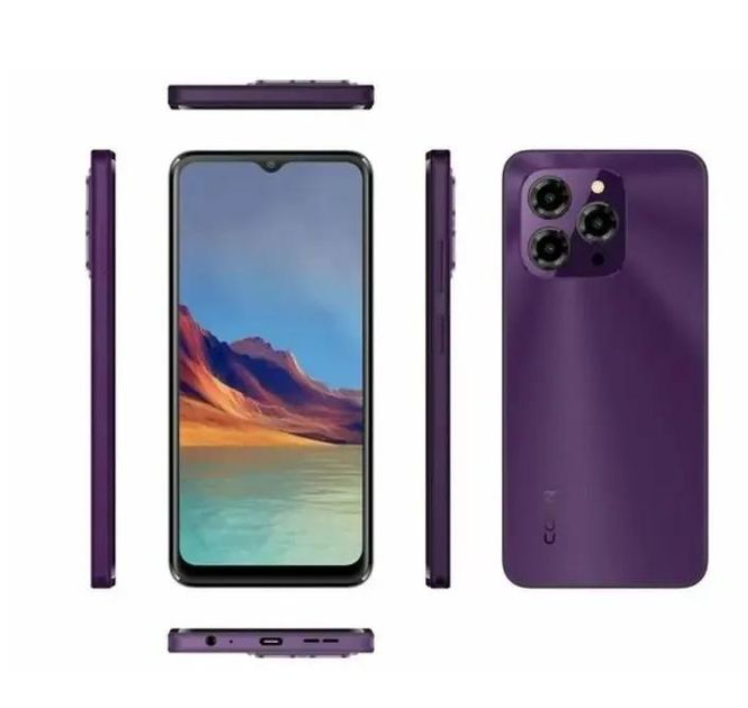 Corn C16 Pro Max 64GB Storage +5(2+3Extended ) RamUnlocked Cell Phone, Android 6.6"HD +WATERDROP SCREEN 13MP Main Camera,8mp Front camera 5000mAh Dual SIM, Face ID, smart Phone