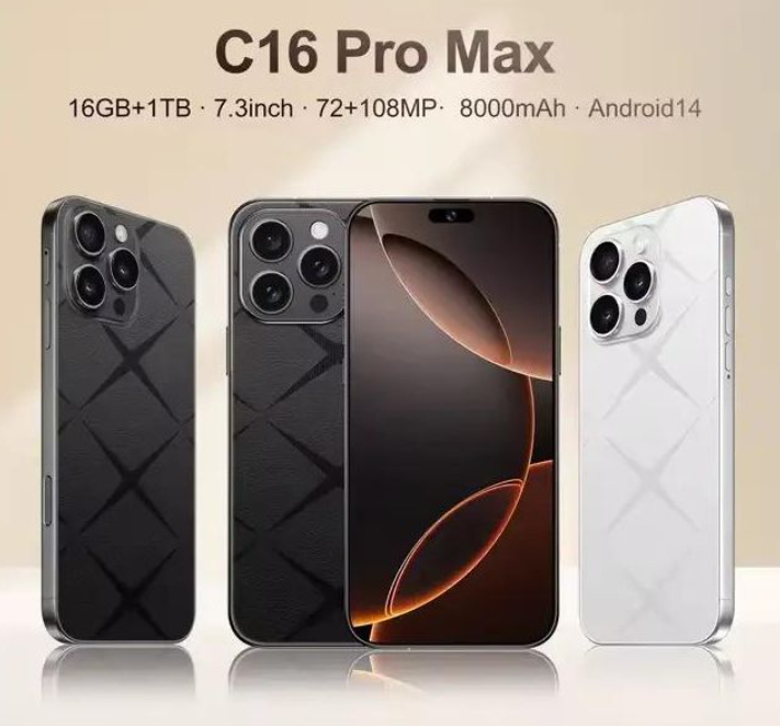 Corn C16 Pro Max 64GB Storage +5(2+3Extended ) RamUnlocked Cell Phone, Android 6.6"HD +WATERDROP SCREEN 13MP Main Camera,8mp Front camera 5000mAh Dual SIM, Face ID, smart Phone