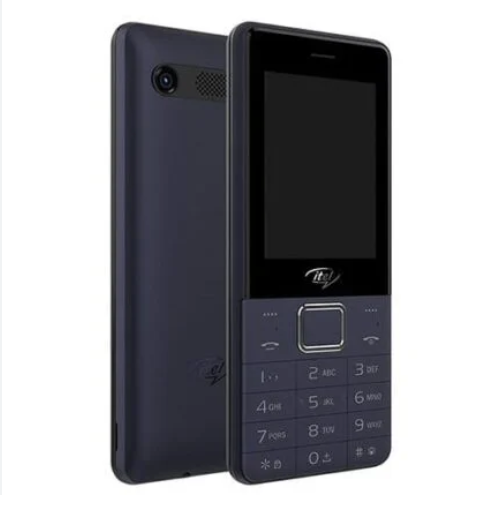 itel 5082 : Small Button Phone Wireless FM, Bright Torch, Call Recorder, Triple SIM Card, Strong 1500mAh Battery