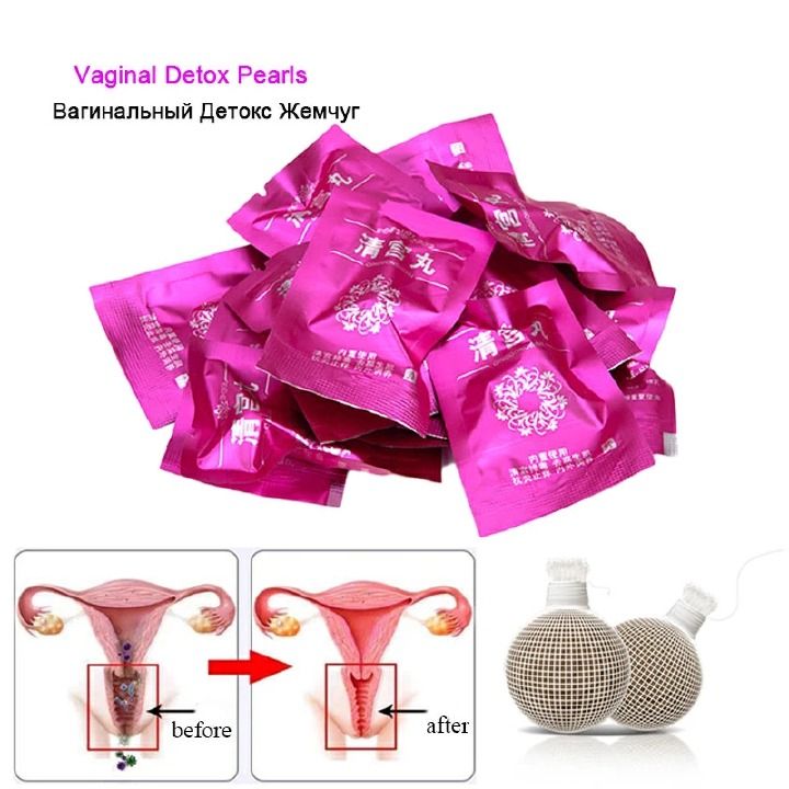 YONI Virginal Detox Pearls, Women Medice Health Tampons