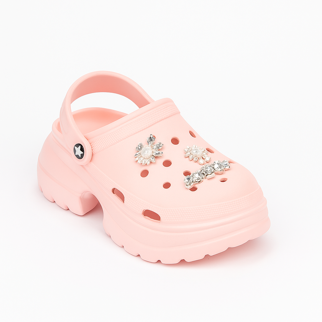 Trendy Stylish! New Arrivals Crocs High Quality Design Long Lasting Sandals Calm Mules Women Adjustable Shoes (37-42)