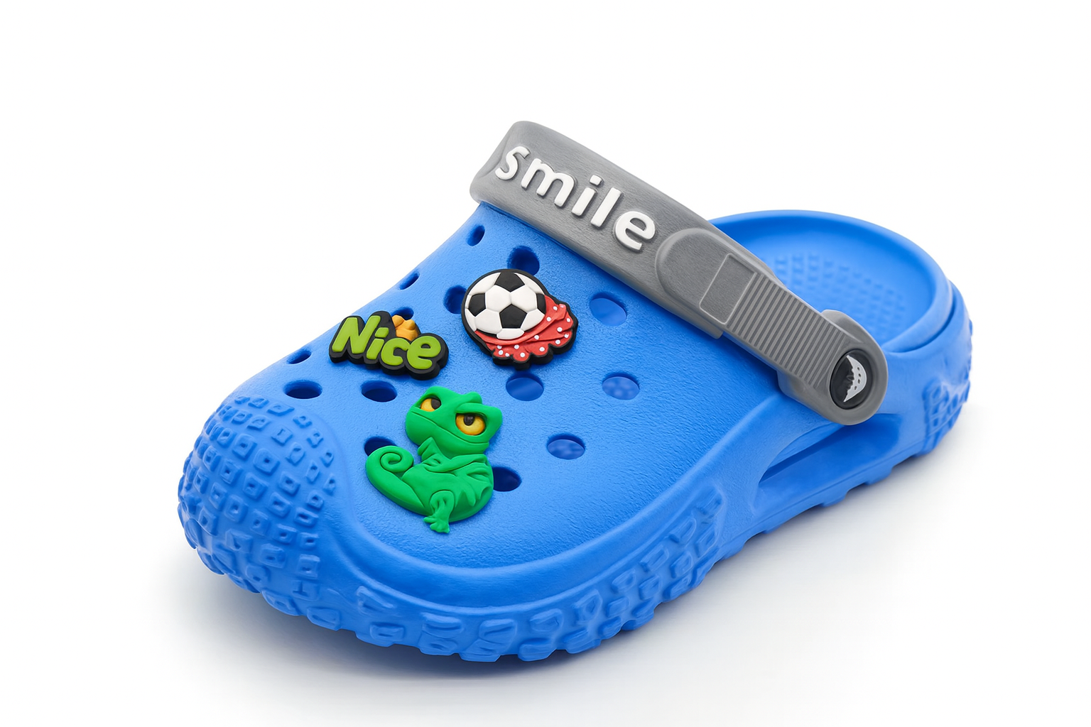 Kids Cartoon Charm Clogs – Non-Slip Slippers with Adjustable Strap | Outdoor & Indoor Shoes Cartoon shoes Crocs style