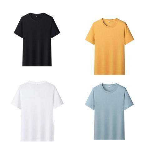 1 PCS Plain T-shirts Men t-shirts Shorts Men Clothes Polos Tops T-shirts, Unisex, best quality tshirts