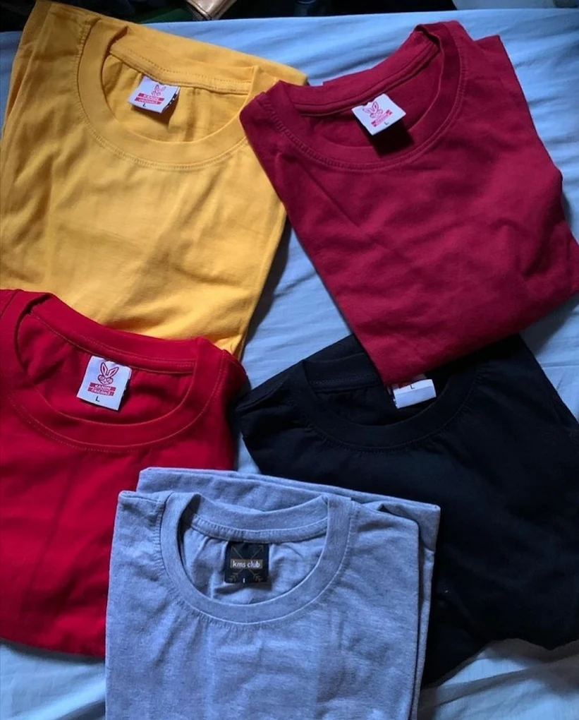 1 PCS Plain T-shirts Men t-shirts Shorts Men Clothes Polos Tops T-shirts, Unisex, best quality tshirts