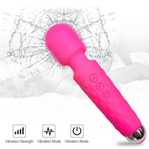 Sex Toy! Dildo & Vibrator Orgasm Massager Clitorial Masturbator Rechargeable Handhold Cordless Portable Body AV Magic Powerful Stimulator Vibrator For Women Men Adult Sex Toy for Muscle Relax