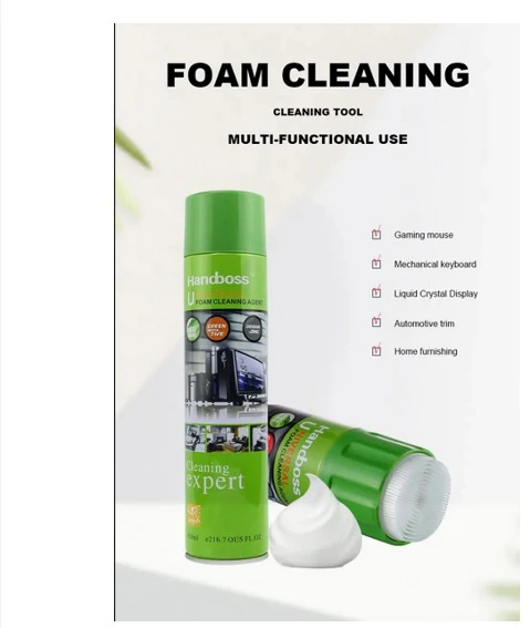 Multipurpose Foam Cleaner, Ideal for Cleaning Laptops, Office Furniture, Car Upholstery, Home Upholstery, Gadgets, Shoes and Metal Equipment