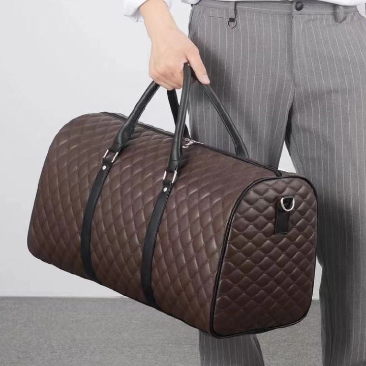 CHRISTMAS TRAVEL BAGS  Men & WOMEN Super-Capacity Short-distance Luggage Bags for Business Trips, Big Bags for Boarding Bags Men's business luggage Large capacity travel handbag Leather waterproof