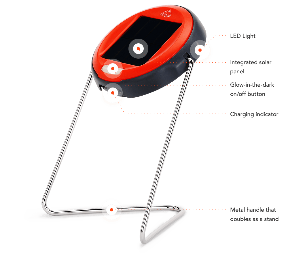 D-LIGHT SOLAR LANTERN! D Light Portable Solar Lantern for Camping, Emergency Torch Flashlight