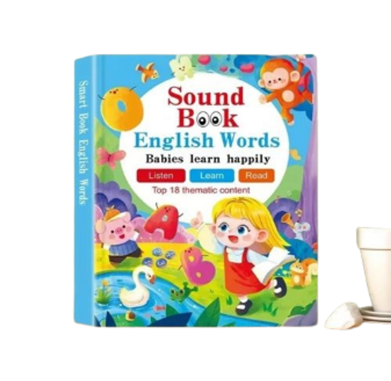 SOUND BOOK! Rechargeable Kids Learning Sound Book learning SoundsShare this product
English Learning Sound Book for Babies and Toddlers /Toddler Sound Book / Learning Interactive Book / Electronic